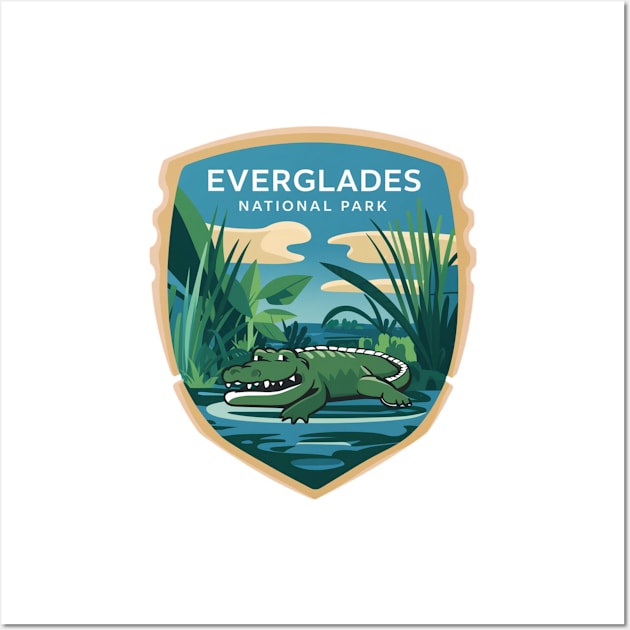 Alligator Everglades National Park Wall Art by Perspektiva